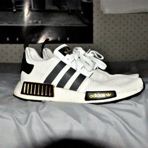 Adidas NMD White and Gold